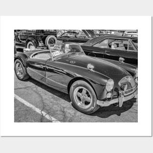 1960 MG MGA Roadster Sports Car Posters and Art